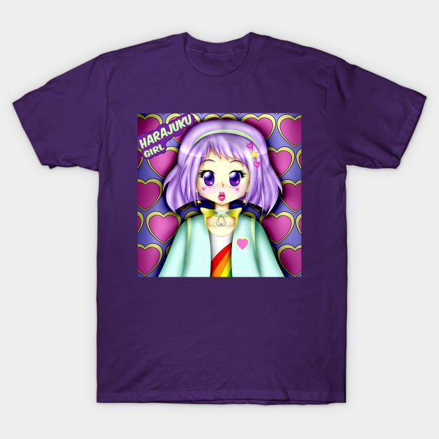 Harajuku Girl T-Shirt by PunkBune